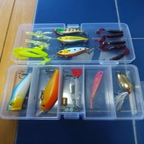 Collection Of Lures For Pike And Perch Fishing Plus Other Piking Accessories