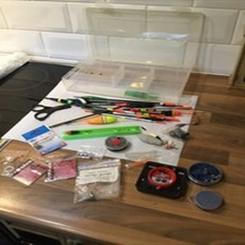 job lot fishing tackle Plus More Some Vintage 