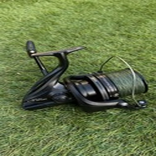 Shimano Aerlex 10000 XTB Spod Reel Loaded with Braid Carp Fishing