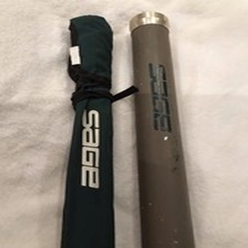Sage Graphite 10ft Line 8 Fly Rod with BagTube 4 piece Used Excellent condition 