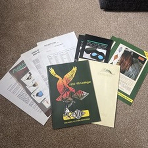 Veniard Fish Hawk Fly Tying Materials Catalogues + Lots Of Flyers/info 1997 2002
