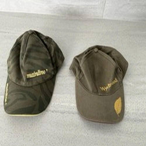 2 X Fishing Baseball Caps 1 Wychwood 1 Mainline