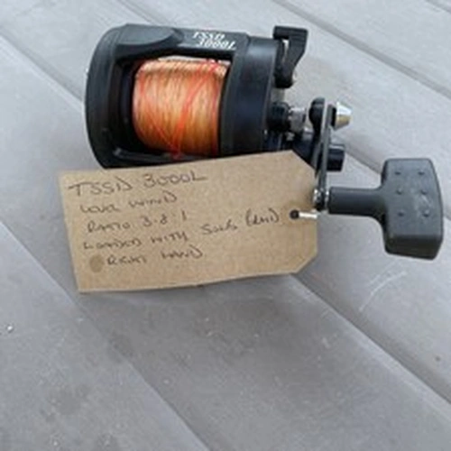 TSSD-3000L Metal Fishing Reel 3.8:1 Speed Ratio 1BB Baitcasting RH