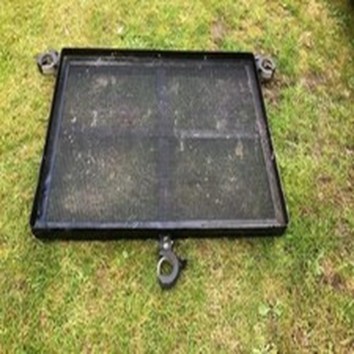 Rive xxl side tray Black 670mm x 510mm extra stable
