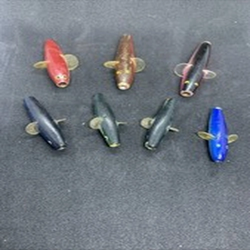 x7 Vintage Devon Minnow Lures For Salmon & Trout Fishing