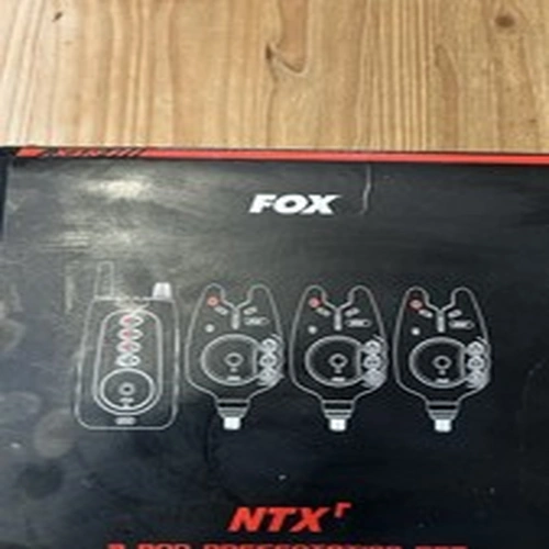 Fox Micron NTX-R Electronic Bite Alarm Set with Receiver, LED & Carry Case