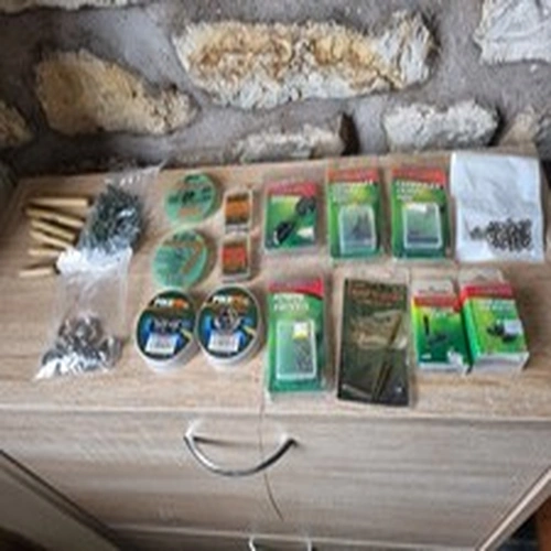 Pike fishing accesories (selection) - Part used