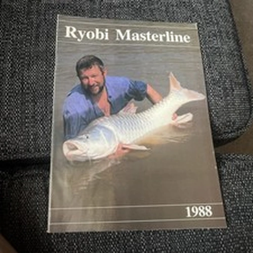 Ryobi Master Line 1988 Fishing Catalogue With Recommended Retail Price