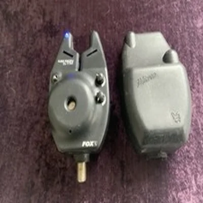Fox Micron STR Bite Alarm Blue Led Carp Fishing Tackle Bite Alarms