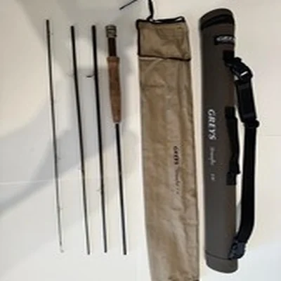 Greys streamflex 8' 4wt Fly Rod, (1st Gen), fly fishing excellent condition