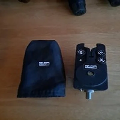 Delkim Mark 1 Bite Alarm.  Blue LED Light.  Includes Cover And Battery