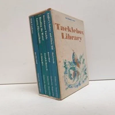 Harper & Row Fishing Books Box Set Tacklebox Library Vintage Paperbacks