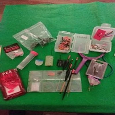 Used Fishing Tackel Job Lot Mixed 1f