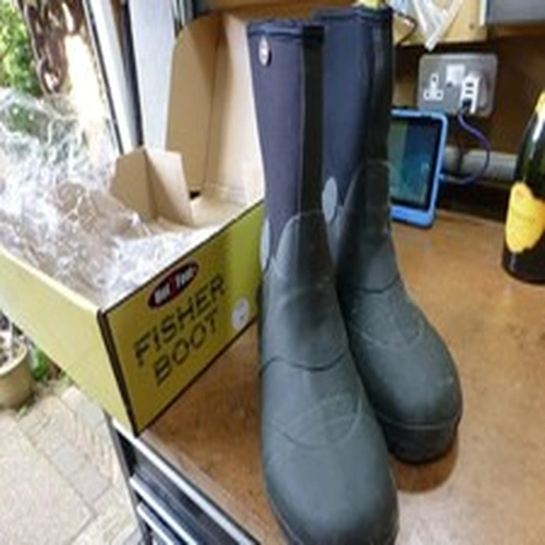 Hot Foot Fisher Boots Wellingtons Size 10