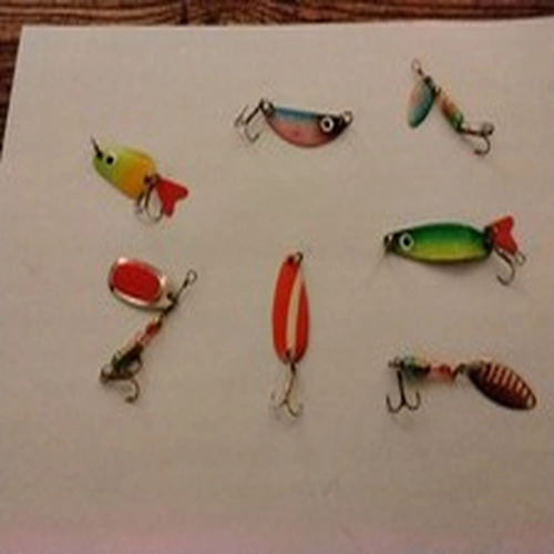 7 Various Fishing Lures Vintage 2A