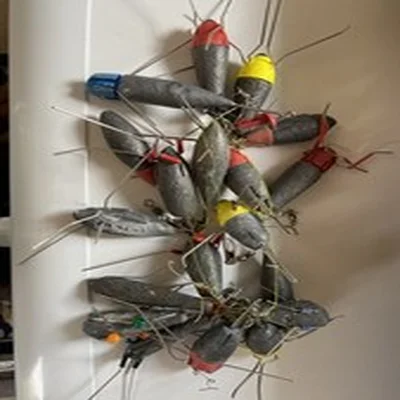 Fishing Weights. Saltwater/Beach. Bundle Of 20. 4-6oz.