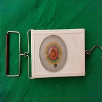 Vintage Fishing Scales,  Screen A Bit Marked