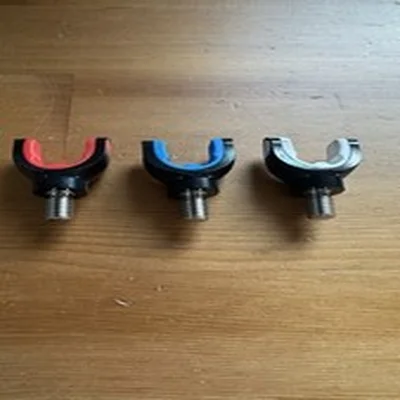 Jag Lockdown Rear Butt Rest Black with Orange Inserts Small x 3 Used