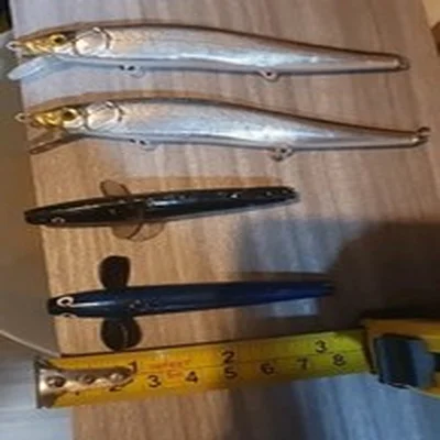 Salmon spinning Lures Vision 110mm Style And Devons.