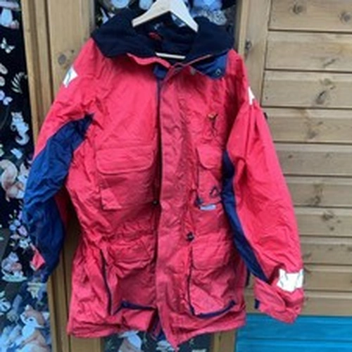 Sundridge 3M Scotchlite Buoyancy Jacket Reflective Material Red Size XL