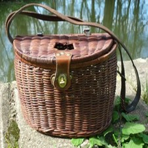 A Vintage Anglers Fishing Creel