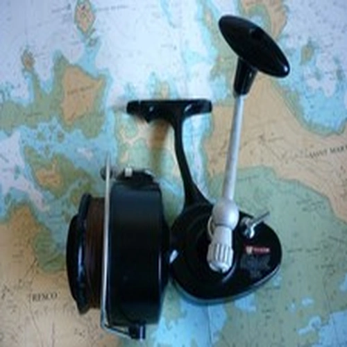 A Mitchell 386 Saltwater Fixed Spool Reel