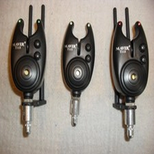 Maver T115 bite alarms and T116 Extension and leads
