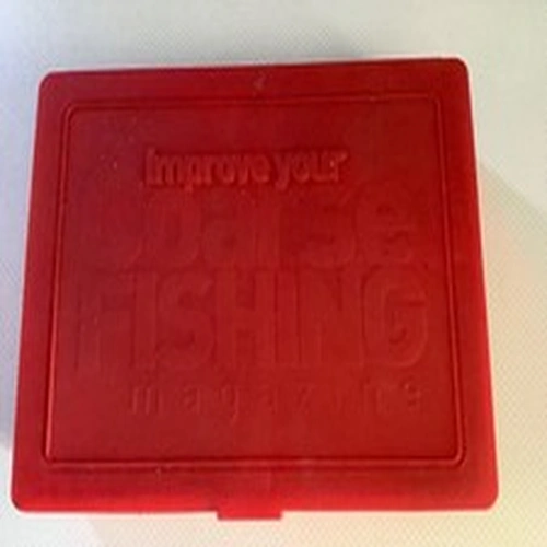 Improve Your Course Fishing Magazine Tackle box RED Tackle Box & 17 fishing item