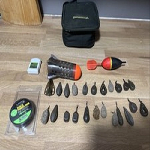 Carp Fishing Terminal Tackle Bundle leads etc bait floss bag Pva marker float