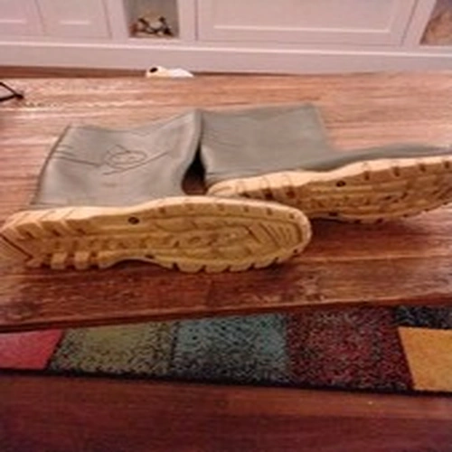 Dunlop Green Wellington Boots Size 11 Fishing Waterproof Wellies