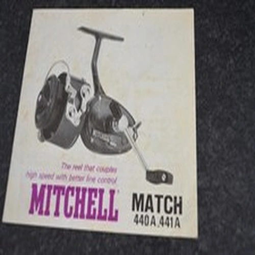 MITCHELL REEL LEAFLET 440A