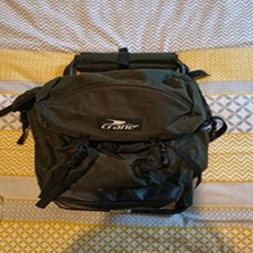 Crane Backpack Folding Chair Multiple Pockets Green Fishing Festivals