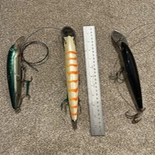 3 Large Used Deep Diving Lures