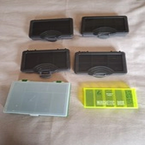Fishing Tackle Storage Boxes.   6 in total