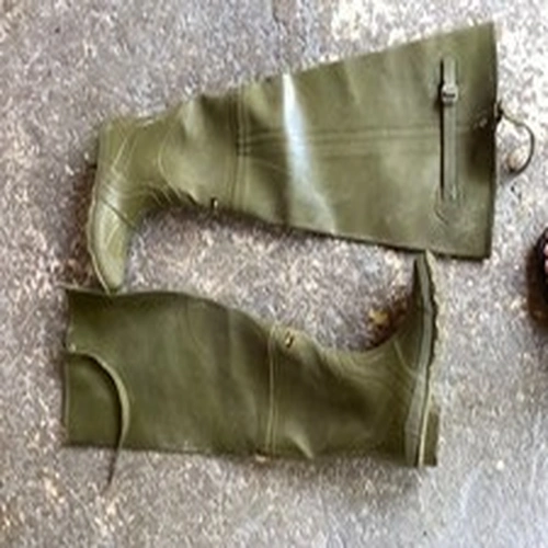 Lureflash classic thigh waders, [42],  size 8 good quality in  green