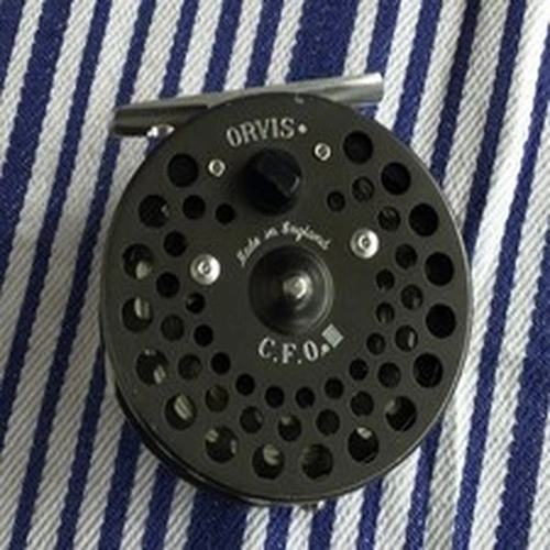 FABULOUS ORVIS CFO III 3 FLY REEL WITH FLOATING LINE AND BAG