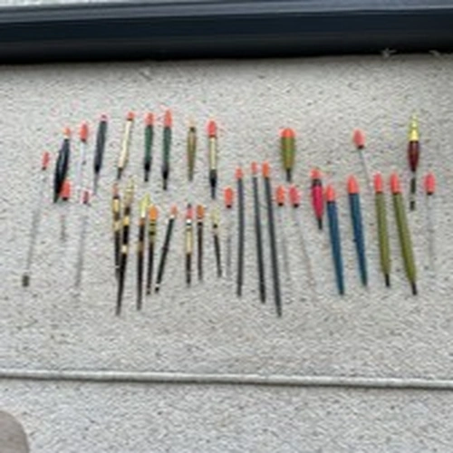 Freshwater Fishing Floats - Various Vintage , Some more recent, 34 In Total