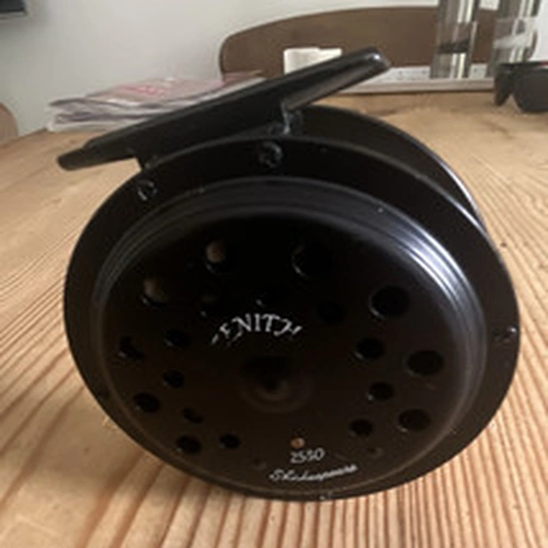 Shakespeare Size 3000 Fly Reel Black Aluminium Lightweight Anti-Reverse