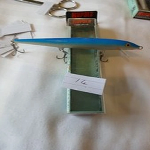 Original Rapala Floating Lure 13cm In Blue 7g. Good Condition.