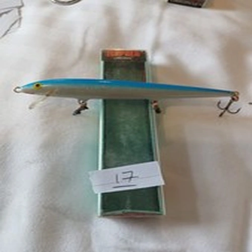 Original Rapala Floating Lure. 13cm In Blue.  Good Condition.