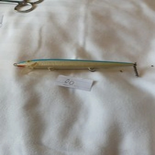 Original Rapala Floating Lure 13cm In Blue.  Good Condition No Box.