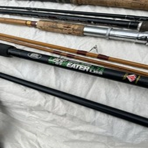 8 Fishing Rods from 10 to 20 feet, River & Lake & carp fishing
