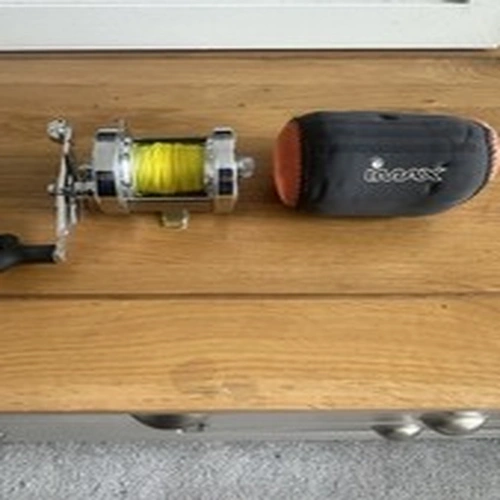 ABU AMBASSADEUR 6500CT CHROME ROCKET MULTIPLIER SEA FISHING REEL MADE IN SWEDEN