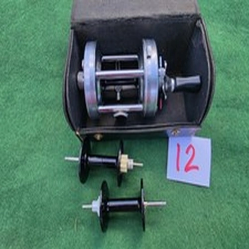 ABU Ambassadeur 6500C Baitcast Reel Silver Case+Spool