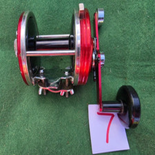 ABU Ambassadeur 9000 Automatic Two Speed Multiplier Reel Red, RH Saltwater
