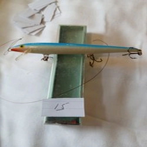 Original Rapala Floating Lure 13cm In Blue.  Good Condition.