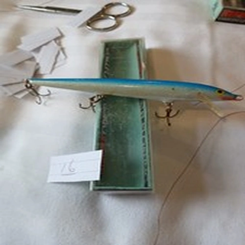 Original Rapala Floating Lure 13cm In Blue.  Good Condition.