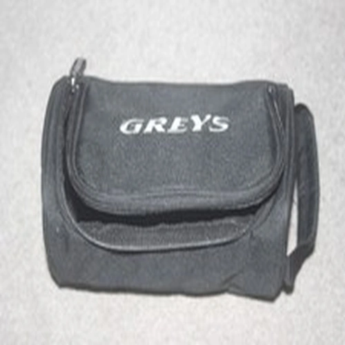 Geys fly reel bag used. Holds up to 4 reels/spools. Black