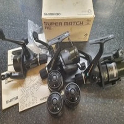 SHIMANO SUPER MATCH RE REELS X 3