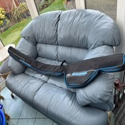 MAP 'DUAL' Padded Rod Sleeve - 170cm (10/11ft rods) - 2 rod capacity - VGC